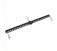 Hellery Barre Tirage Dorsal Compact Barre Droite Tirage Résistant à l’Usure pour du Fitness , Noir , 77 Cm
