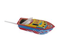 Hellery Bateau Bougie Mécanique Vintage Style Flottant Pop Bateau Jouet Cadeau Collection