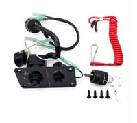 Hellery Boîtier Comman avec Faisceau Universel Contacteur marrage Colorées Équipement pour Plaisanciers, Panneau De Commande Simple Vertical Yamaha 704