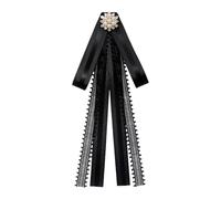 Hellery Broche Nœud Pré-nouée pour Femme, Nœud Papillon, Broche, épingle à Cravate Originale, épingle Nœud Pré-nouée pour Manteau, Robe, Chemisier, écharpe, Style C