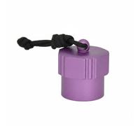 Hellery Capuchon Détendeur Plongée Couverture Régulateur Bouchon DIN Bouchon Première Étape en Alliage d'Aluminium Sécurisé avec Joint en Caoutchouc et, Violet