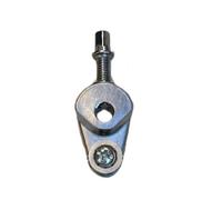 Hellery Connecteur Pédale Instrumentale Noir | Conception Mécanique Compacte, Bloc Traction Vis Fixation, Ancre Antidérapante Grosse Caisse, Batteurs, 5.5cm