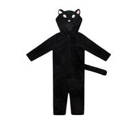 Hellery Costume D'Halloween avec, Tenue Mignonne pour Les Représentations sur Scène, Les Fêtes, pour Filles et Garçons, Noir, M