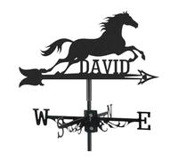 Hellery Décorative - Indicateur de Direction du Vent pour Fermes, Granges, Remises et Espaces Extérieurs, Cheval