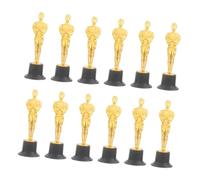 Hellery Ensemble de 12 Petits Trophées à Offrir en Récompense, Souvenir Ou Trophée de Vainqueur pour Les Fêtes et La Décoration sur Le Thème du Football.