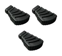 Hellery Ensemble de 3 Pieds pour Support de Batterie, Accessoires de Percussion, Patins Antidérapants, Caoutchouc de Remplacement et D'entretien, Montage, Style D