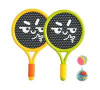 Hellery Ensemble de Raquettes et Balles Rebondissantes, Jeux D'extérieur, Jouet Interactif Parent-Enfant, Jeu de Pagaie pour Adultes, Piscine, Pelouse