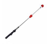 Hellery Entraîneur de Swing de Golf Bâton d'Entraînement Outil d'exercice Bâton d'apprentissage de Posture avec Retour Sonore pour des Impacts Adapté au, Rouge, Quatre Réglages De Vitesse