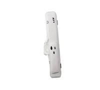 Hellery Étui de Transport pour Queues de Billard, Organiseur en PU 3 X 3, 6 Emplacements, Sac de Rangement Portable pour Queues de Billard, Sac de Rangement P, Blanc