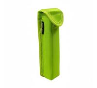 Hellery Étui pour Stylo Trousse de Rangement Pochette Protectrice Housse Compacte Construction Matelassée Doublure Moelleuse Fermeture Rabat pour Stylo