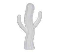 Hellery Figurine Plante Statuette Décorative Résine Sculpture Création Collectible Figurine pour Table Ornement Centre Adapté Cadeaux Décoration Espace, Blanc