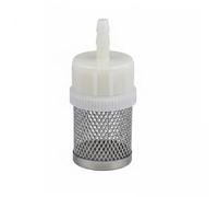 Hellery Filtre à Eau 3 Pièces avec Connecteur de Grille D'entrée, Pompe, Crépine D'aspiration, Maille Fine En Acier Inoxydable de 1 Mm, Facile à Utili, 4 pièces