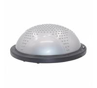Hellery Fitness Training Ball Dôme d'Équilibre de Core Training Demi Balle de Proprioception Plateforme de Posture Coussin de Stabilisation PVC, Gris, Gris