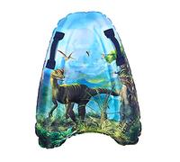 Hellery Flotteur de Plage Gonflable avec Poignées, Flotteur de Piscine de Planche de Surf Gonflable Portable pour Enfant 75x52x15cm - Dinosaure