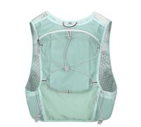 Hellery Gilet Trail Extrêmement Léger Ajustable Sac Gilet Trail Réglable Sac à Dos Running pour Coureurs, Marathoniens , Vert