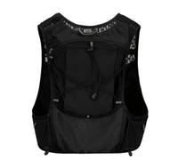 Hellery Gilet Trail Extrêmement Léger Ajustable Sac Gilet Trail Réglable Sac à Dos Running pour Coureurs, Marathoniens , Noir