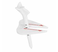Hellery Golf Tee Inclinable Tee de Golf Accessoire de Départ Support d'Entraînement avec Plaque Limiteur et Repères 35-55mm pour Hauteur Constante Aide au et
