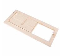 Hellery Grille de Ventilation Sauna Aération Bois Réglable Couvercle d'Aération Diffuseur d'Air Commande d'Air pour Mieux Diriger les Atténuer la Chaleur