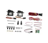 Hellery Kit de Servos Doubles pour Crawler RC 1/16, Accessoires, Qualité Supérieure, Professionnel, Haute Performance, Pièces Détachées pour Voiture RC, Rempl, avec Carte Bt