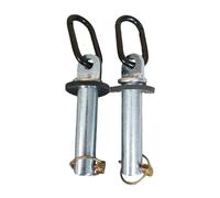 Hellery Lot de 2 Accessoires pour Cage à Squats, Dispositif D'assistance à La Traction, pour L'entraînement de Force des Adultes, Argent électroplaqué