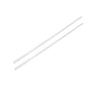 Hellery Lot de 2 Modèles de Clôture avec Main Courante Miniature, Barrière de Chemin de Fer, Accessoire de Décoration pour Jardins Féeriques et Projets de Con, Échelle 1/87