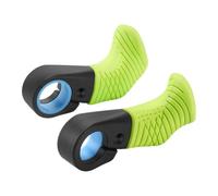 Hellery Lot de 2 Repose-Pouces pour Guidon de Vélo, Poignées, Design Ergonomique, Convient Aux Guidons de 22,2 Mm, Accessoires, Pince Universelle Stable, Anti, Vert