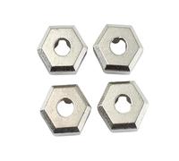Hellery Lot de 4 Coupleurs de Pneus pour Voiture Télécommandée, Pièces de Mise à Niveau, Accessoires de Remplacement Robustes et Compacts pour Modèle de Voitu