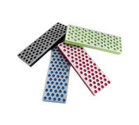 Hellery Lot de 4 Mini Limes à Diamant pour Ski, Pierre à aiguiser, kit d'entretien Compact pour Les Bords de Planche à Neige, pour l'ébavurage des skieurs