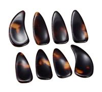 Hellery Lot de 8 Onglets pour Guzheng, Protège-doigts pour Débutants, Clous de Guzheng Réutilisables, Accessoires pour Instruments à Cordes