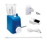 Hellery Machine à Tricoter et à Crocheter électrique, Aide Au Tricot, Cadeau D'invité, Enrouleur de Cordon, Machine à Tisser pour Bracelets, Débutants, Co, Bleu