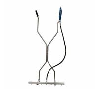 Hellery Machine de Nettoyage de Sol Nettoyeur de Surface Balai d'eau Haute Pression Lave-Sol à Multiples Construction en Acier Inoxydable et Aluminium Adaptée