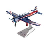 Hellery Maquette d'avion de Chasse au 1/48 avec Socle d'exposition - Collection de maquettes d'avions pour Chambre ou Meuble TV, Bleu Foncé