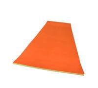 Hellery Matelas Flottant Insubmersible pour Adultes, Matelas de Flottaison pour Loisirs Aquatiques, Plage, Vert Orange