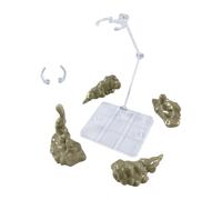 Hellery Modèles à Effet de Fumée, Pièces à Effet de Fumée, Jouets pour Poupées Mobiles, Accessoires de Décoration, Présentoir pour étagère, Dessus de Table, S, Gris