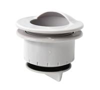 Hellery Orifice de Vidange Marin Évacuateur d'eau Bateau Scupper Passe-Coque Sortie Murale Étanche Plastique Léger Fixation Simplifiée Gestion Fluide des Eaux