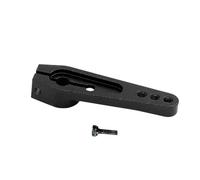 Hellery Palonnier de Servo 25T, Bras de Servo de Direction Long, Accessoires, Filetage M2, Bras de Direction En Métal pour Modèle de Jouet D'avion de, Noir