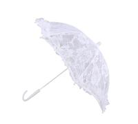 Hellery Parapluie de Dentelle de Mariage, Accessoire de Photographie, Parapluie pour douches nuptiales de Demoiselles d'honneur, Style F