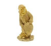 Hellery Père Noël Hotte Texturé | Figurine Père Noël, Décoratif, pr Cheminée, Collectionneurs, Or