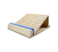 Hellery Planche Inclinée pour étirement des Mollets, Planche Inclinée Domestique pour Les Squats et L'étirement des Mollets Lors D'entraînements à Dom, Bosse carrée à 4 Angles