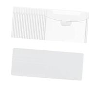 Hellery Plaques de Rangement Transparentes pour Tampons, Organisateur de Tampons pour Organiser Les Accessoires de Scrapbooking Décoratifs pour La Découpe de, 20 Pièces