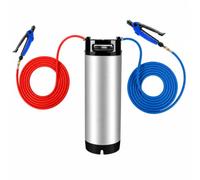 Hellery Pulvérisateur à Film Automobile en Acier Inoxydable Réservoir Sous Pression pour Installation Protection Peinture Ntoyage Véhicules Dans les Ateliers Professionnels, 19L