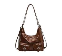 Hellery Purs à Bands D'épaule pour Femmes pour Les Activités de Plein Air et Les Achats, Brun