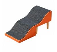 Hellery Rampe D'escala Pliante Stable Robuste pr Âgés, Orange