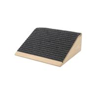 Hellery Rampe d'escalade pour Animaux Rampe Chien Rampe Chat Plan Incliné Passerelle Antidérapante en Bois avec Revetement Texturé Slope 26° Capacité 70 Kg, 30cm X 26cm X 10.4cm