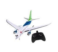 Hellery RC Plane Toy RC Foam Airplane Model Toy Toy Foam Anti Falling Anti Collision Models3 Channels RC Glider Boy cadeau facile à voler