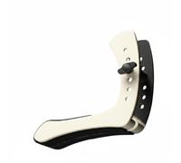 Hellery Repose-Jambe Guitare Électrique Installation Rapide Support Jambe Guitare Électrique Rembourré Équipement Musical pour Scène, Blanc, Blanc Porcelaine Humide, Version Standard