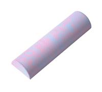 Hellery Rouleau En Mousse Demi-rond, Massage Du Dos, 60 Cm, Entraînement, Exercices de Base, Support Antidérapant pour Exercices, Pilates, Fitness
