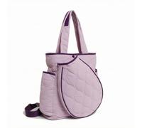 Hellery Sac à Raquette avec Bandoulière Rembourré Sac Sport Matelassé pour Rencontres, Array, Violet