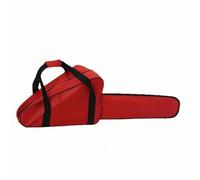 Hellery Sac Tronçonneuse Rembourré Housse Tronçonneuse Rembourrage Épais, Rouge, Rouge, 18-20 Pouces