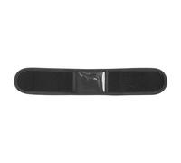 Hellery Sangle de Cheville Ajustable Podomètre Brassard de Cheville Bande de Cheville Support de Compteur de Pas Vitre PVC pour Contrôle Instantané Sangle, Noir, PVC Transparent